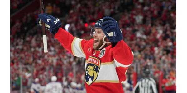 Carter Verhaeghe a remporté le titre de champion perdu avec les Panthers de la Floride
